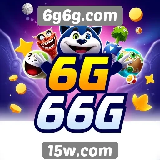 Variedade de jogos disponíveis no site 6g6g.com
