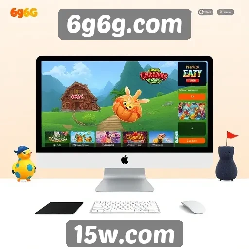 Explorando a interface de usuário do site 6g6g.com