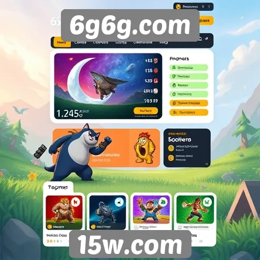 Interface do usuário do 6g6g.com e sua usabilidade